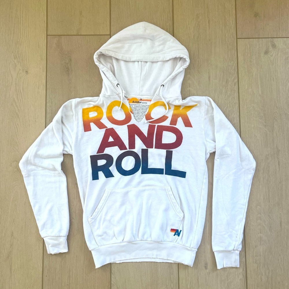 Aviator Nation Rock and Roll Sweatshirt